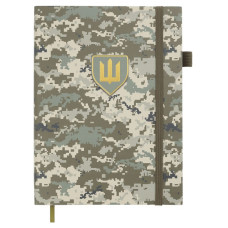 Щоденник датований 2025 Military Штуч.шкіра. Buromax