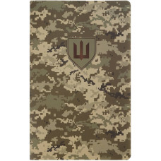 Книга записна Military А5, 64 арк обкл.з синтетичн.каменю