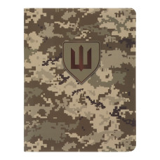 Книга записна Military А6, 64 арк обкл.з синтетичн.каменю