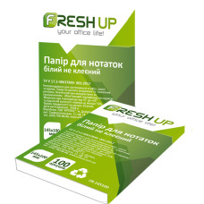 Блок паперу для нотаток 145100 100арк.некл. білий Fresh