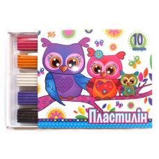 Пластилін 10кол.200гр."1Вересня"