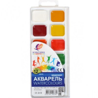 Фарба акв.12кол."Классика" Луч