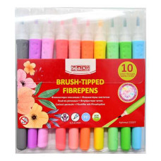Фломастери-Пензлики Brush-Tipped 12 Jumbo 10 кольорів
