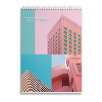 Блокнот спіраль.верх 96арк. ф.А-4 СБВ-19