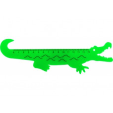 Лінійка пластикова Crocodile 15 см. СF 81342