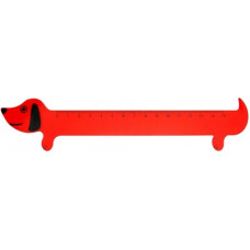 Лінійка пластикова DOG 15 см. СF 81344
