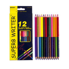 Олівці "Марко"1224кол.двох.стор. Super Writer