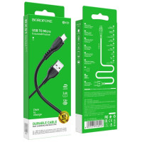 Кабель Micro-Usb Borofone BX51 1.0m Black