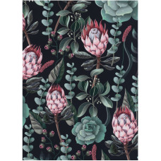 Книга Записна А5,96 арк.кліт. Bloom Зелена