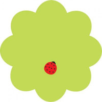 Блок паперу з клейким шаром Flower 70x70 , 50арк