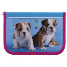 Пенал 1-яр., пустий "Lovely Puppies" 98003 CLASS