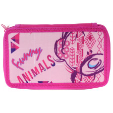 Пенал 2-яр.,пустий "Funny Animals" 99503 CLASS