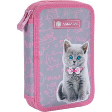 Пенал AstraBag AC2 Pinky Kitty