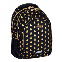 Рюкзак 3 відділення ASTRABAG AB300 GOLDEN TEDDY з золотистим ефектом