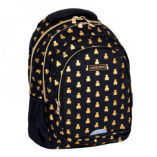 Рюкзак 3 відділення ASTRABAG AB300 GOLDEN TEDDY з золотистим ефектом