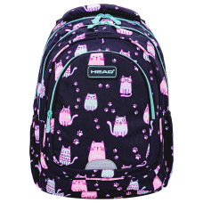 Рюкзак 3 відділення HEAD AB300 LOVELY KITTY