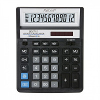 Калькулятор "Rebell" BDC-712 BK BX,бухгалтерський,12Р