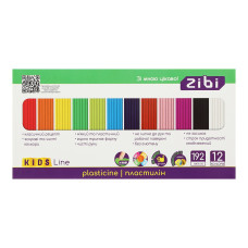 Пластилін 12 кол, 192г. KIDS Line