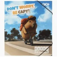 Папка для зошитів CAPYBARA на гумці B5