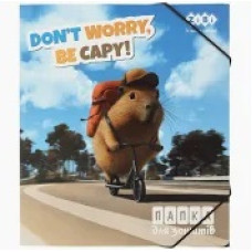 Папка для зошитів CAPYBARA на гумці B5