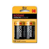 Батарейка LR20 КODAK EXTRALIFE BI 2