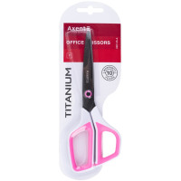 Ножниці Titanium 21 см , Біло-Рожеві