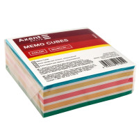 Папір для нотаток "Color Axent" 90х90х30 Не Проклеєний