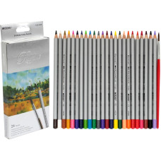 Олівці кол.акварельні Raffine 24кол. "Мarco"