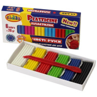 Пластилін "Чисті руки MAXI"6 кол.Class