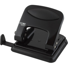 Діркопробивач металевий, до 30арк., чорний