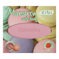 Блокнот MACARON, 90х90мм, 80 арк., нелінований, ароматизована Soft tou