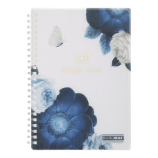 Зошит для записів ARABESKI, А5, 80 арк., клітинка, пластикова обкладин