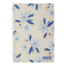 Зошит для записів ARABESKI, А5, 80 арк., клітинка, пластикова обкладин