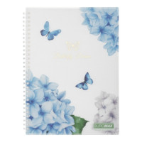 Зошит для записів ARABESKI, B5, 80 арк., клітинка, пластикова обкладин