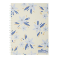 Зошит для записів ARABESKI, B5, 80 арк., клітинка, пластикова обкладин