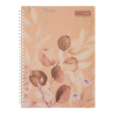 Зошит для записів ARABESKI, А5, 80 арк., клітинка, пластикова обкладин