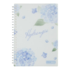 Зошит для записів ARABESKI, А5, 80 арк., клітинка, пластикова обкладин