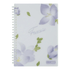 Зошит для записів ARABESKI, А5, 80 арк., клітинка, пластикова обкладин