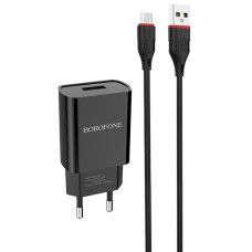 Зарядка Borofone BA20A 2A Black