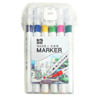 Скетч-маркер М S двост.24кол. чорний