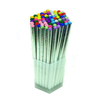 Олівці прості чорні в стакані "Стрази"