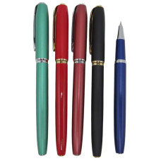 Ручка чорнильна. зп Jinhao -сатин, поршень, капсула, 5кол.2015