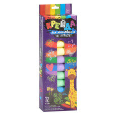 Крейда Кольорова Jumbo 12шт в короб.