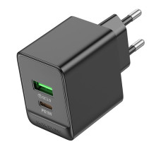 Зарядка Borofone BAS14A PD20W QC 3.0 Black