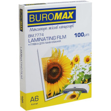 Плівка для ламінування 111154мм100мкм А6 100шт
