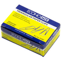 Скріпка трикутна 25мм,100шт.Economix