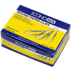 Скріпка кругла 25мм,100шт.Economix