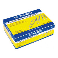 Скріпка трикутна 28мм,100шт.Economix