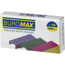 Скоби  10 Buromax . Кольорові