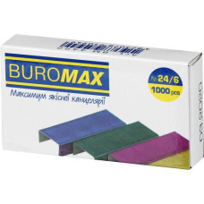 Скоби  246 Buromax . Кольорові